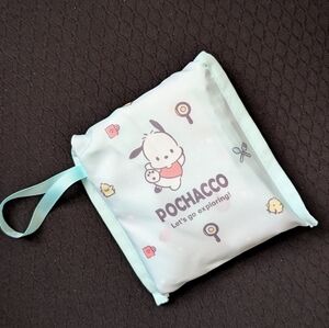 Kids Mint Green Blue Travel Nylon Tote